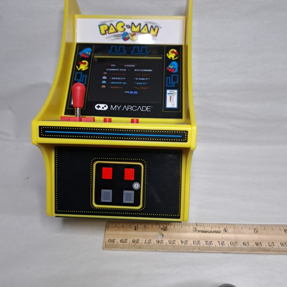 My Arcade Pac-Man Mini Arcade Game - Yellow in good condition